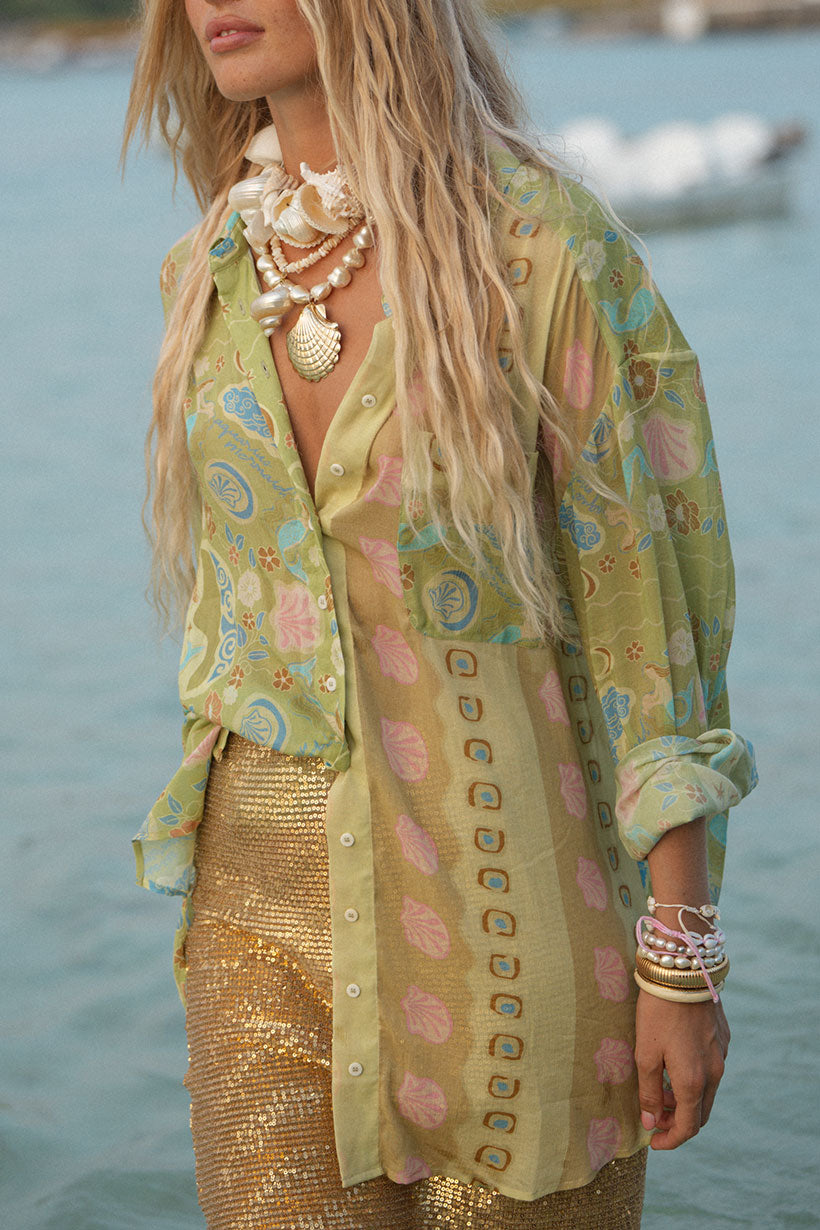 Spell - Aquarius Shirt - Palm