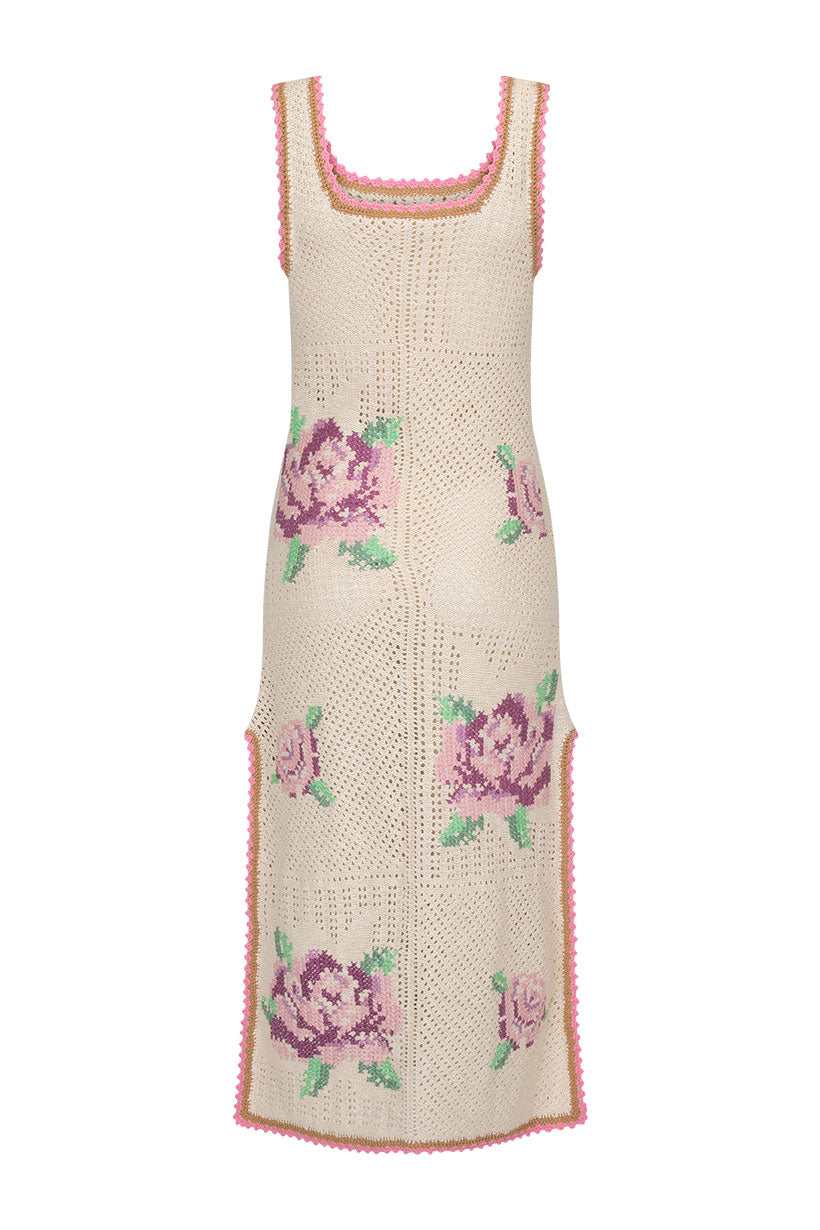 Spell - Coastal Granny Midi Dress - Blossom