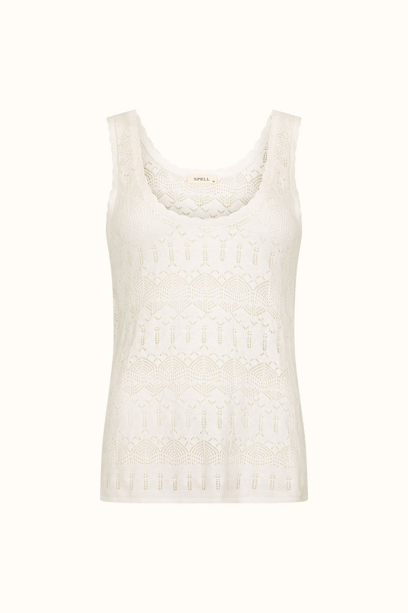Spell - Siesta Cami - White Sand