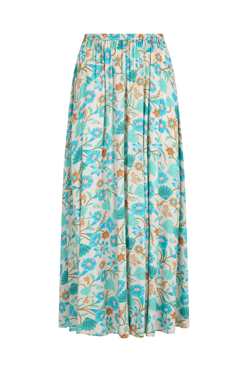 Spell - Goldie Maxi Skirt - Lagoon