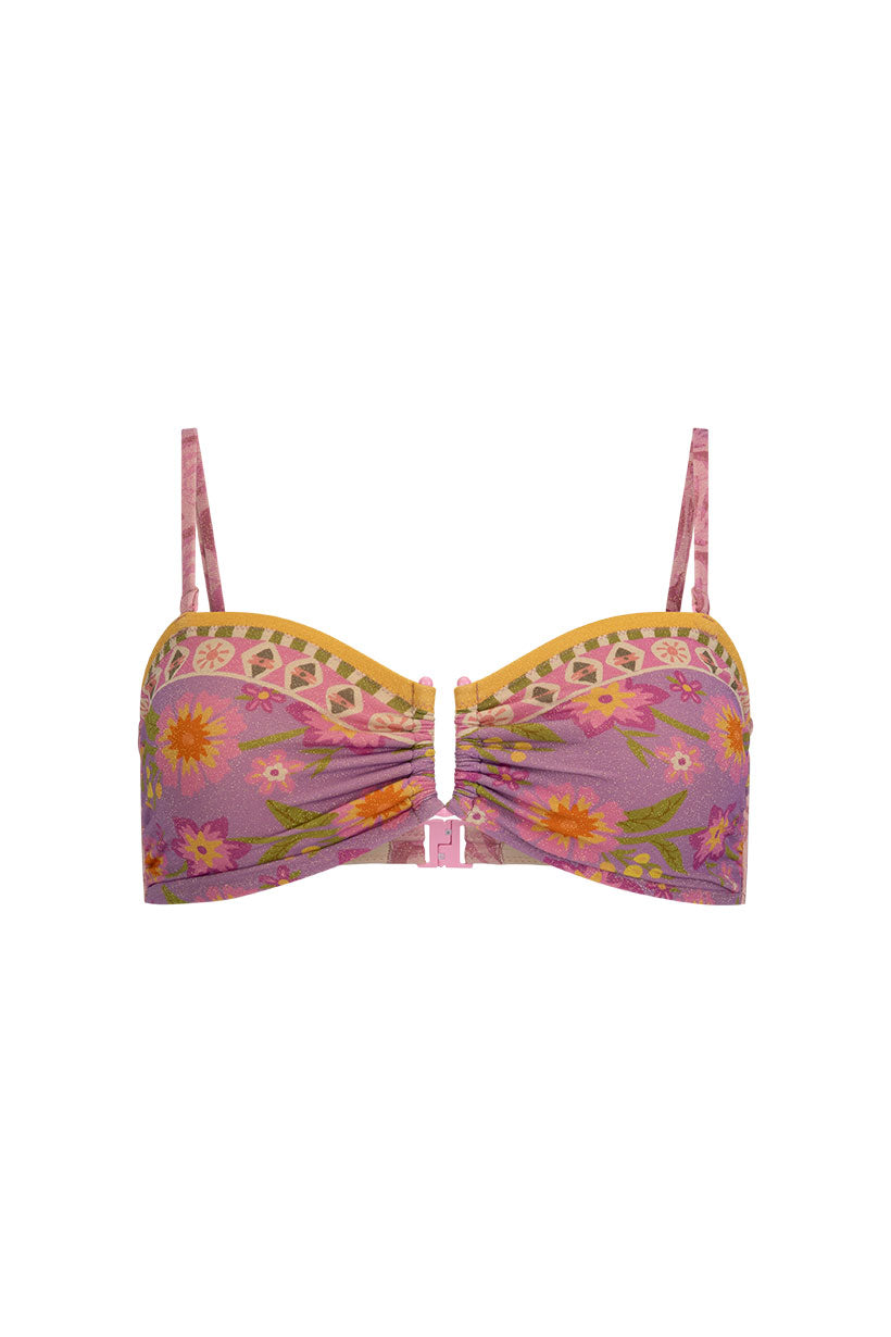Spell - Goldie Shimmer Bandeau - Desert Rose