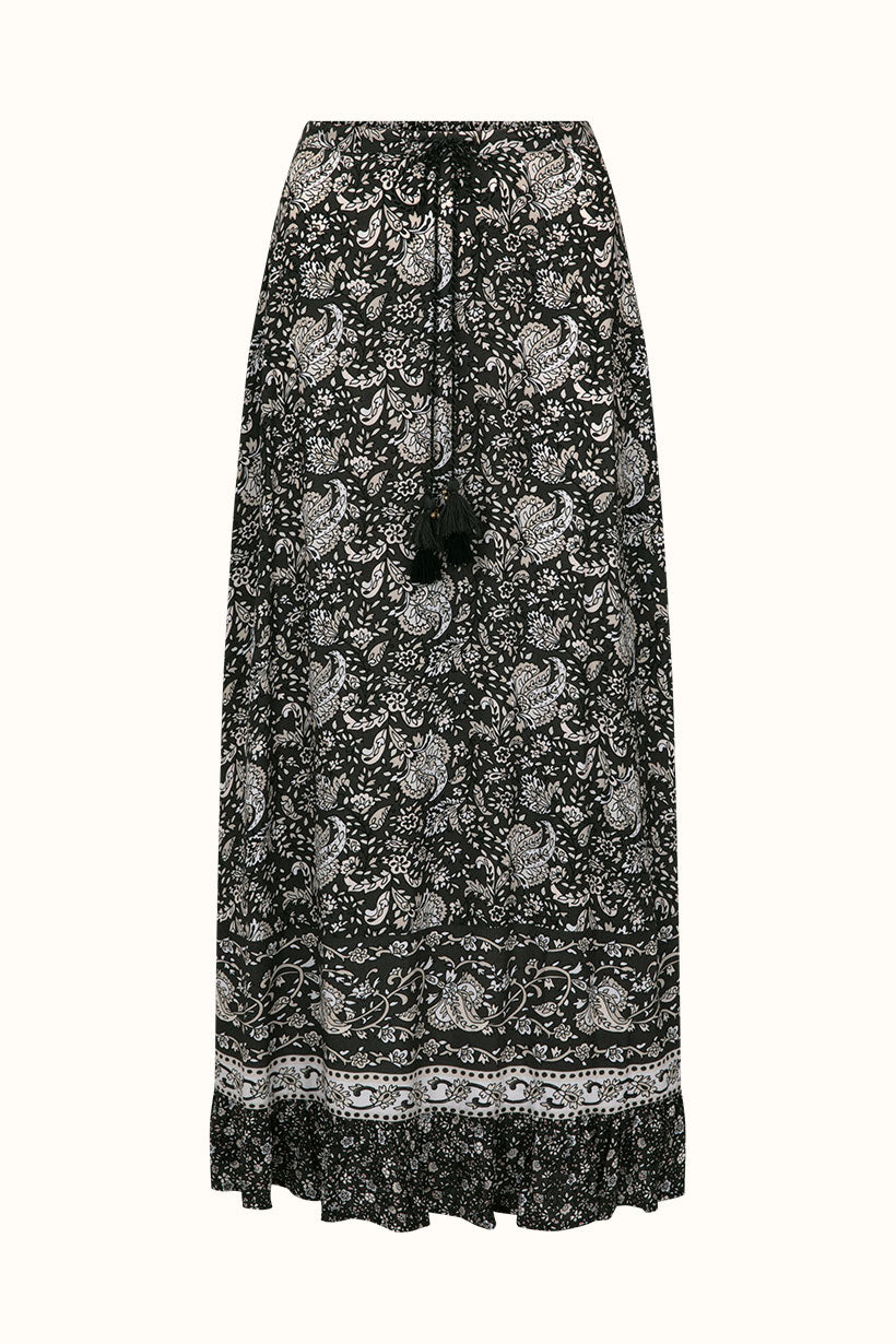 Spell - Little Bird Slimline Skirt - Midnight