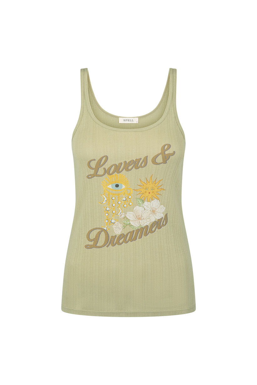 Spell - Lovers & Dreamers Singlet - Sage