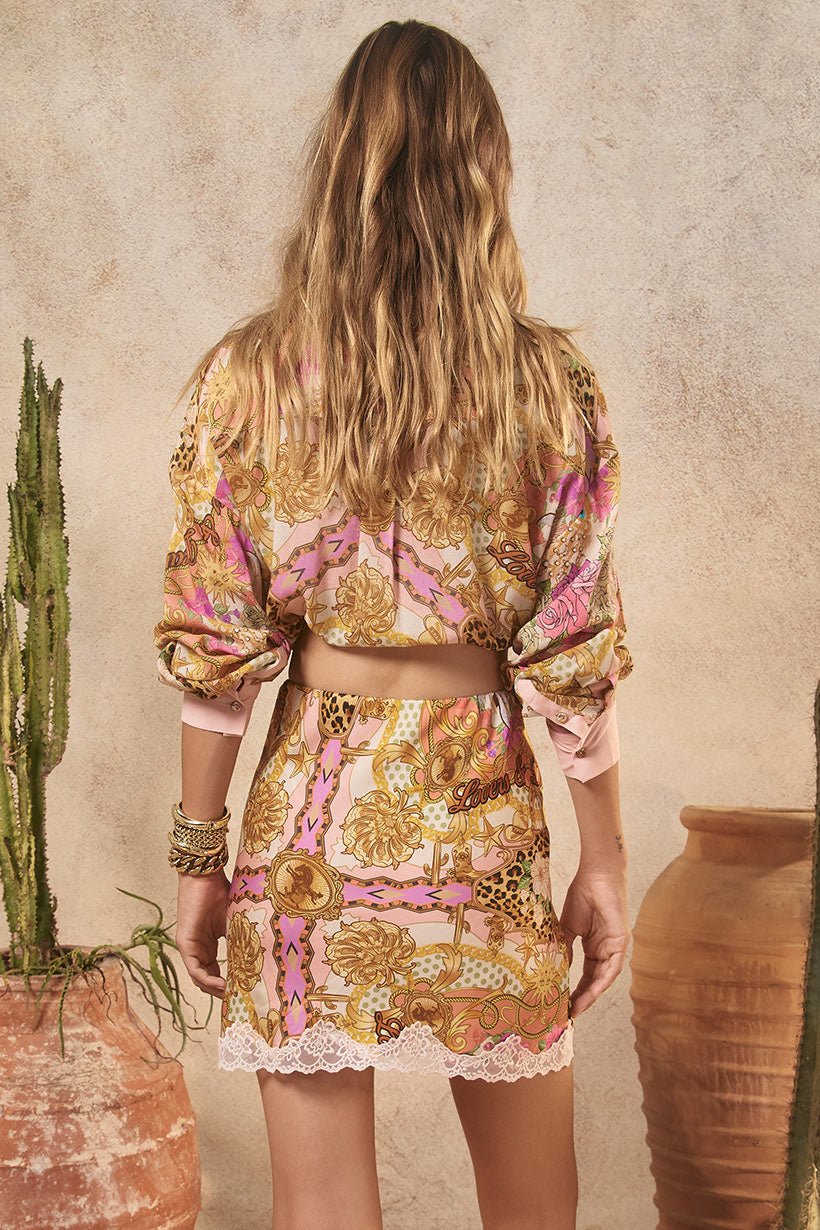 Spell - Lovers & Dreamers Shirt - Champagne Peach