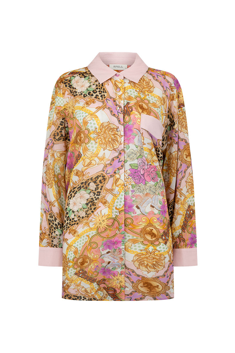 Spell - Lovers & Dreamers Shirt - Champagne Peach