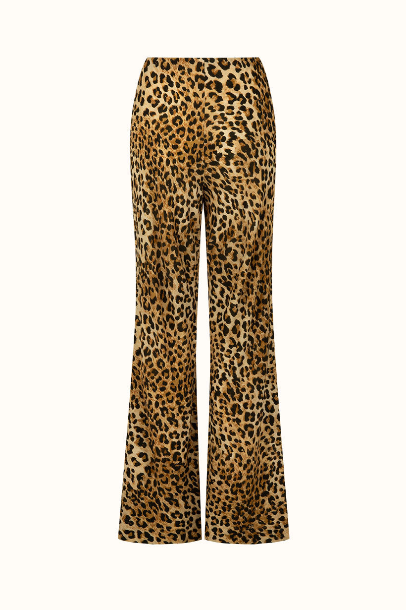 Spell - Samantha Bias Pant - Vintage Leopard