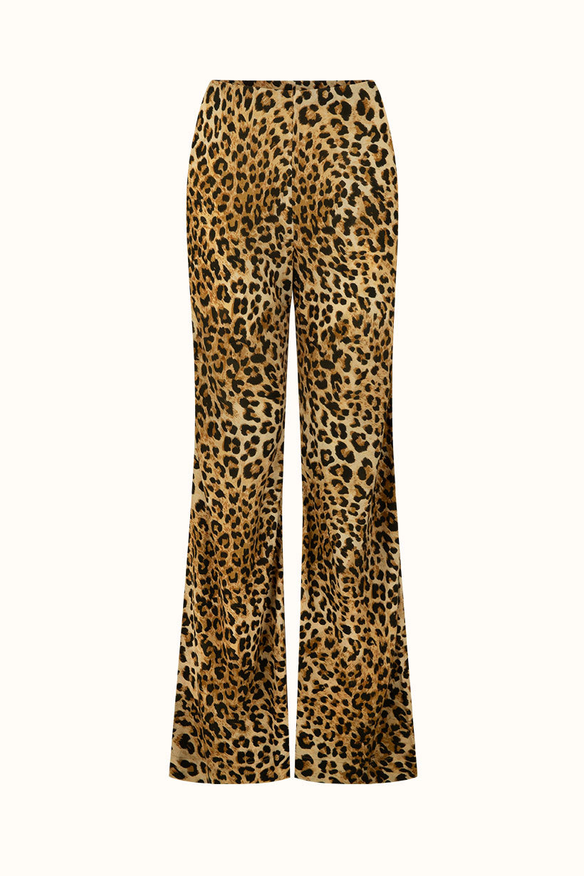 Spell - Samantha Bias Pant - Vintage Leopard