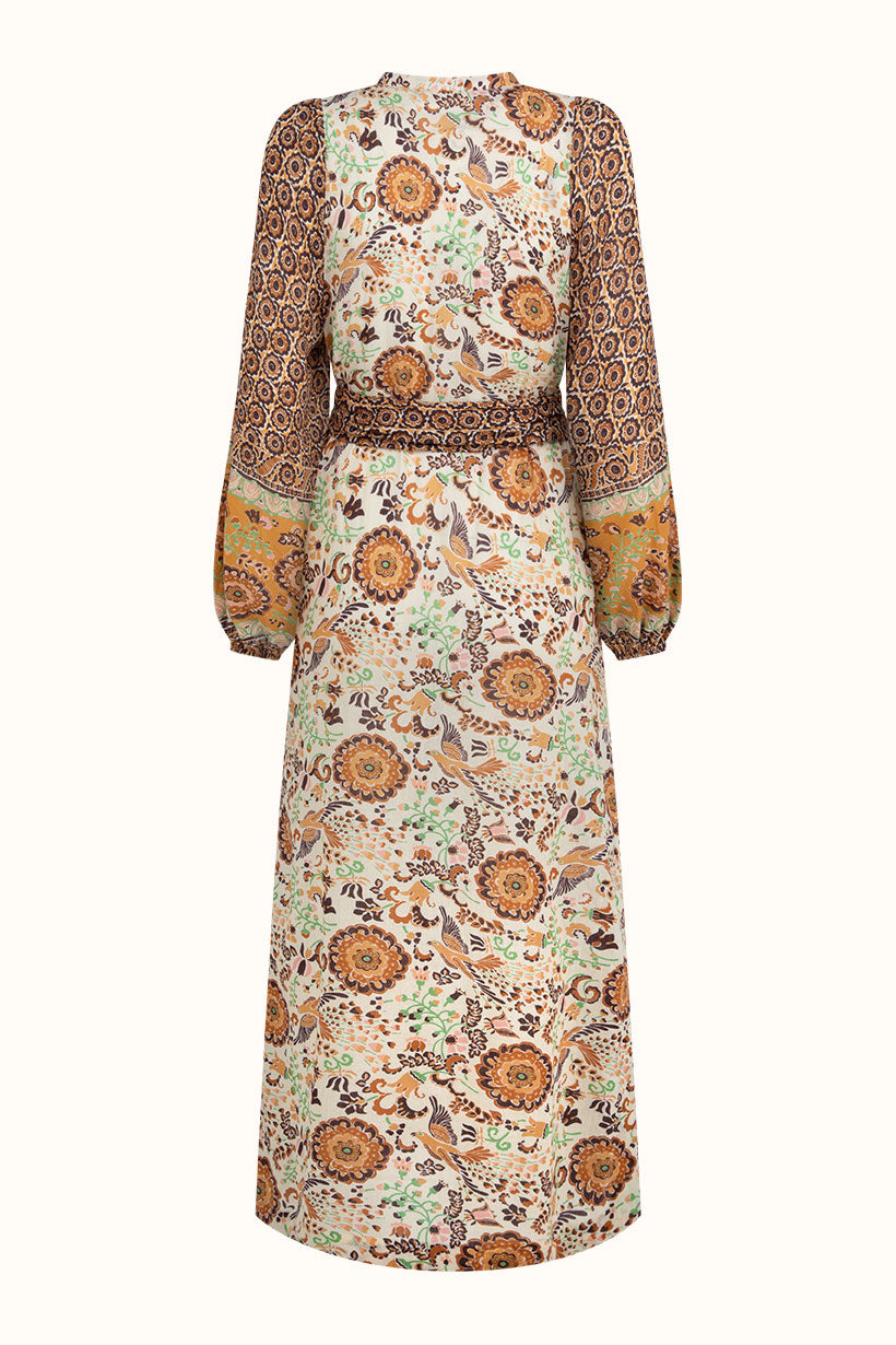 Spell - Sannah Boho Maxi Dress - Golden Ochre
