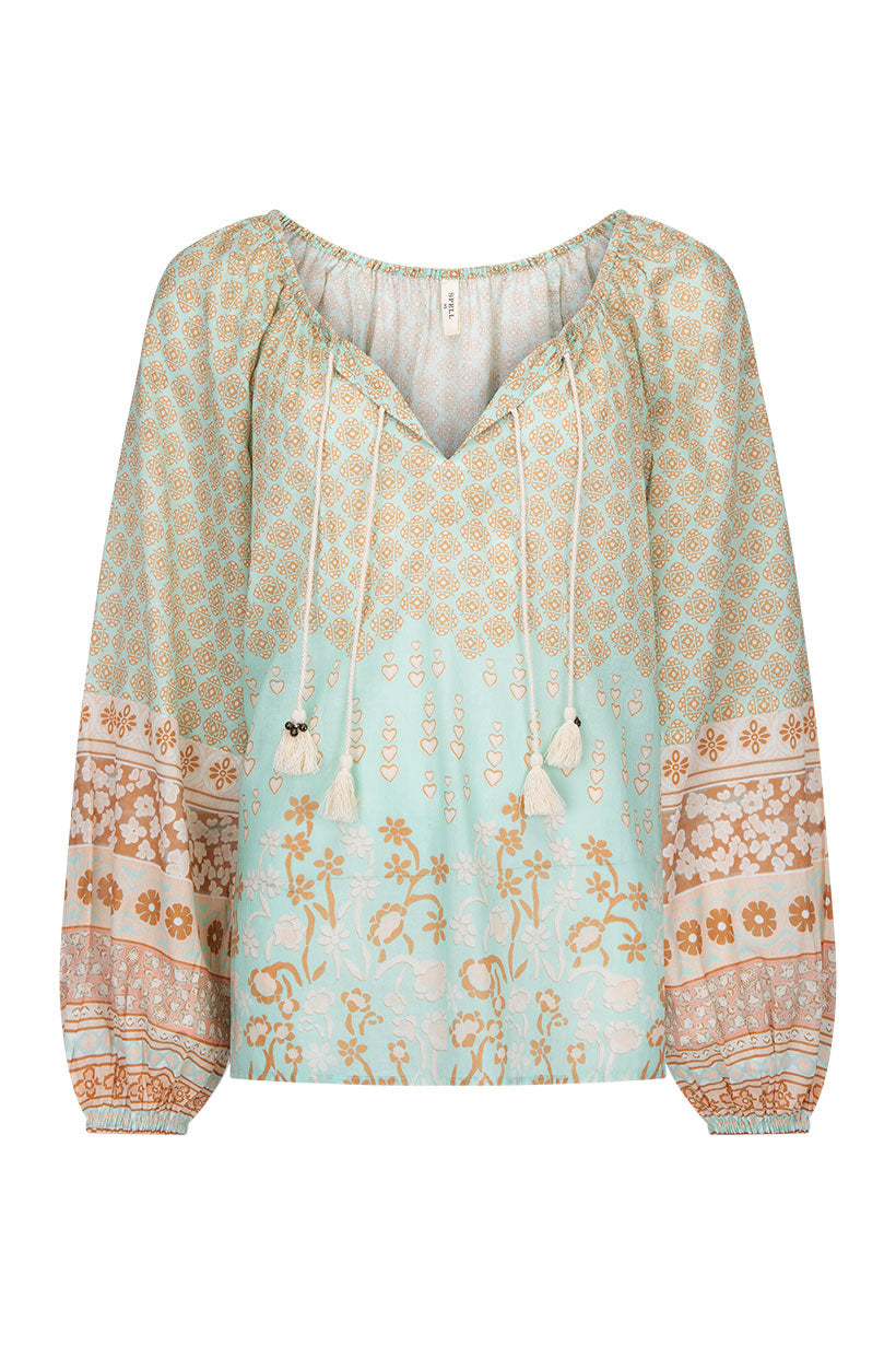 Spell - Sweet Nothings Blouse - Peppermint