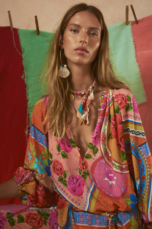 Spell - Aphrodite Blouse - Rose