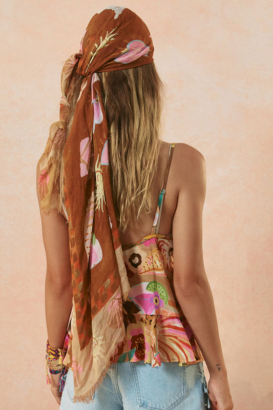 Spell - Birth of Venus Sarong - Caramel