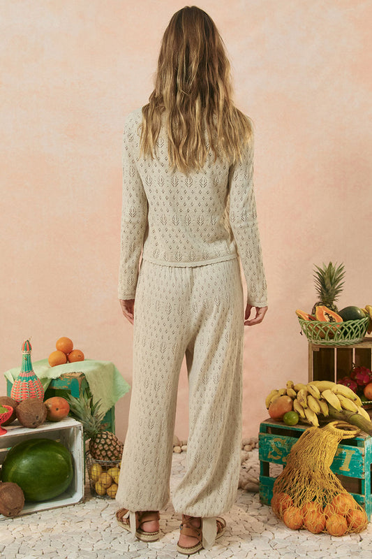 Spell - Rhodes Knit Harem Pant - Sand