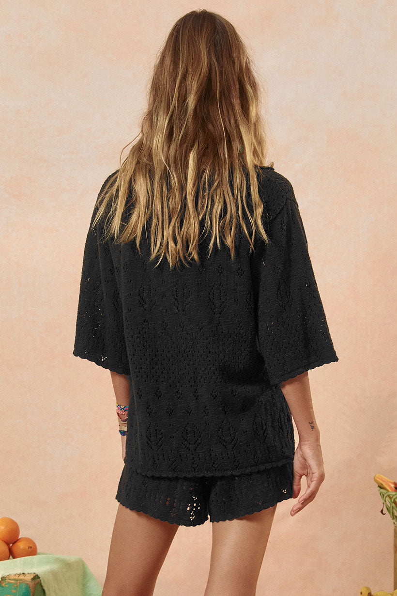 Spell - Rhodes Knit Short - Onyx
