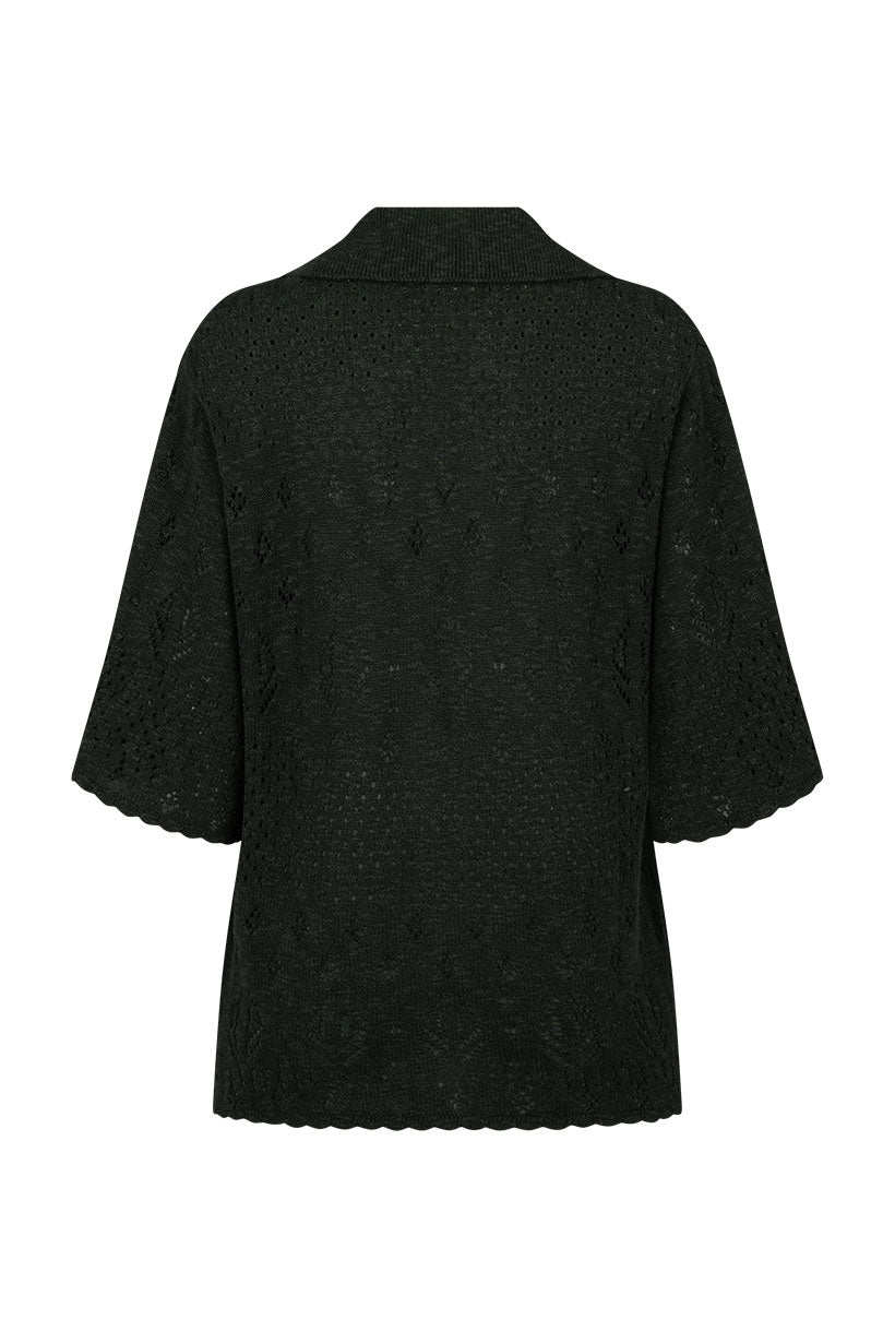 Spell - Rhodes Knit Shirt - Onyx
