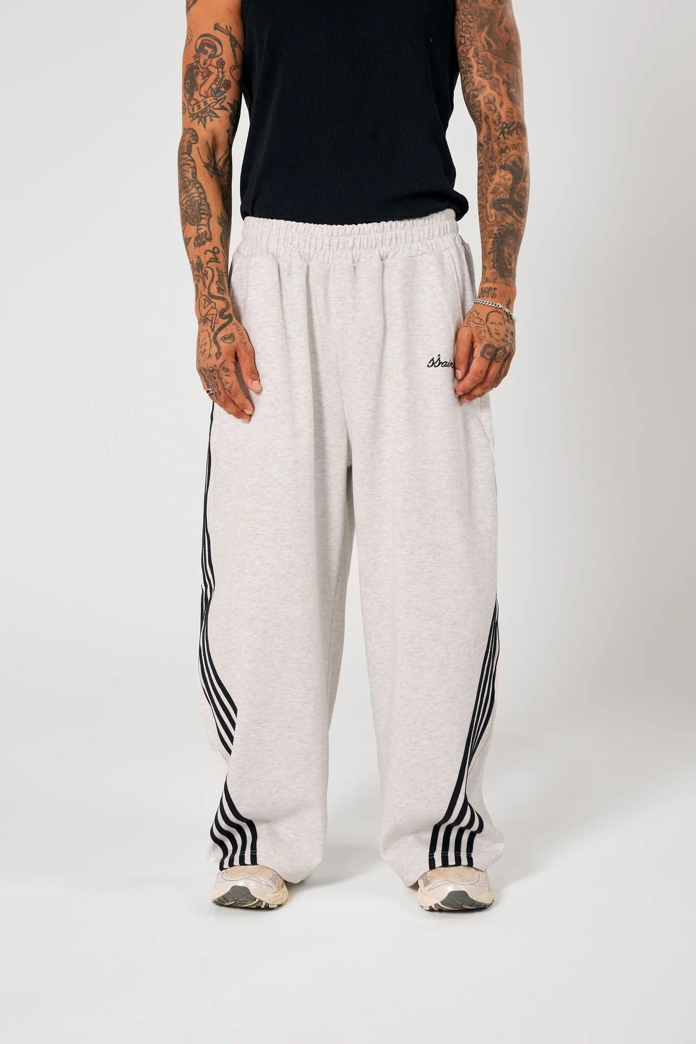 Ssaint - Barrel Pants - Grey