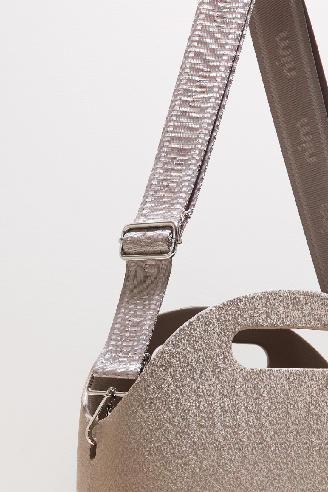 Nim The Label - Shoulder Strap - Taupe Mono - Gold or Silver