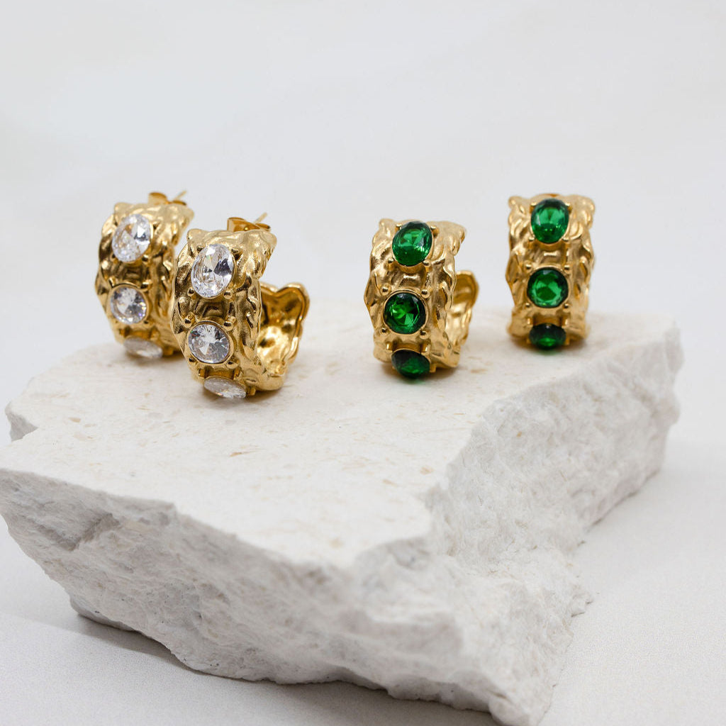 Sun Soul - El Tesoro Earring - Green