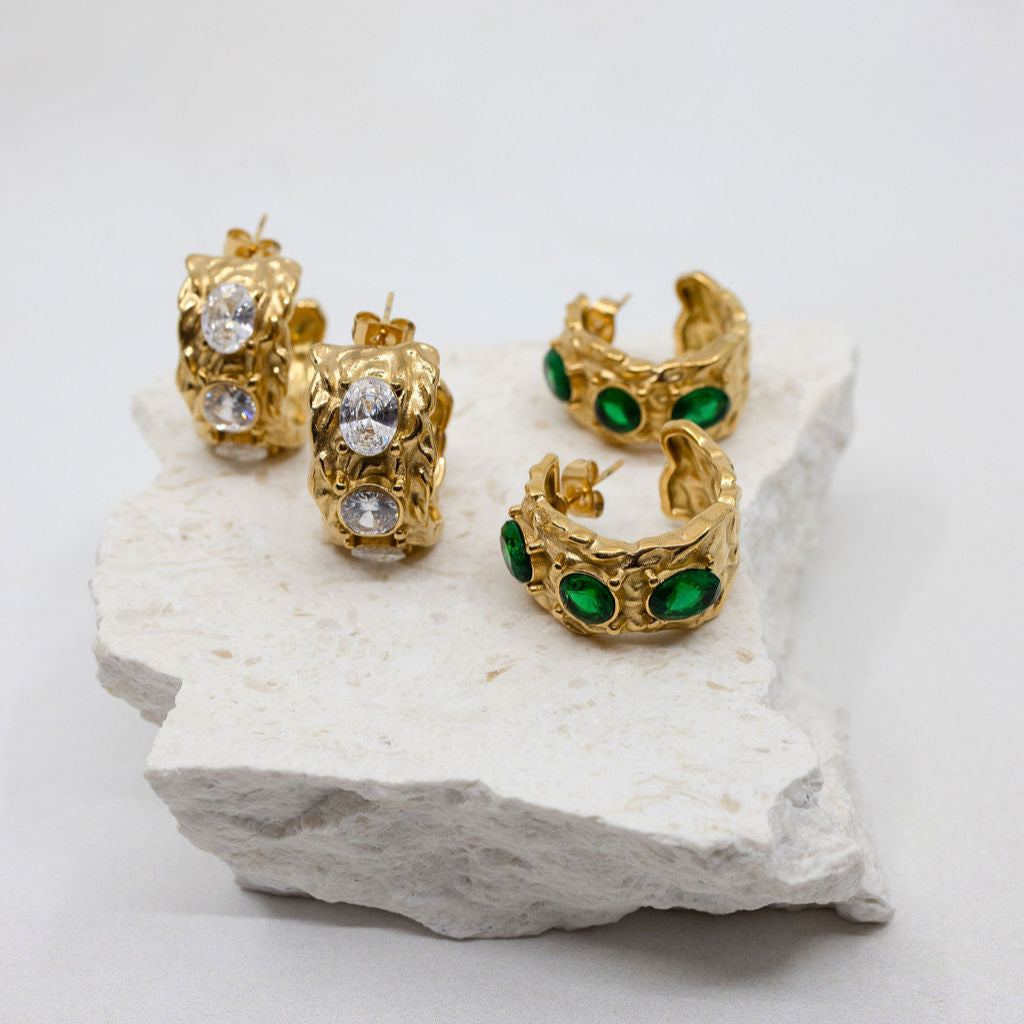 Sun Soul - El Tesoro Earring - Green