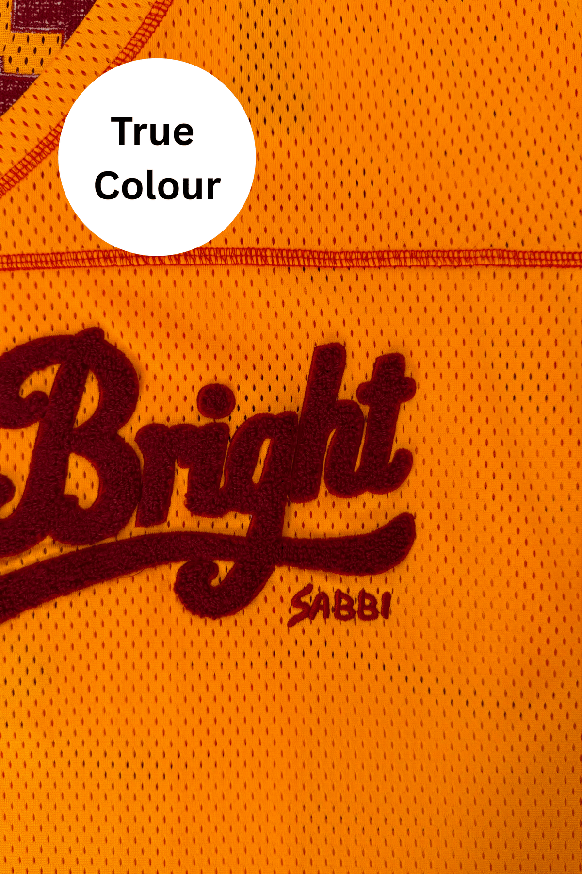 Sabbi - THE SHINE BRIGHT MESH TEE - YELLOW
