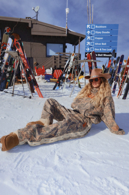 Sabbi - The Name Yourself Barrel-Leg Trackpants - Tree Camo