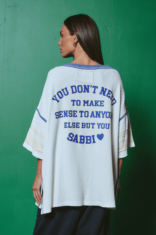 Sabbi - The Ten Energy Tee - Off White