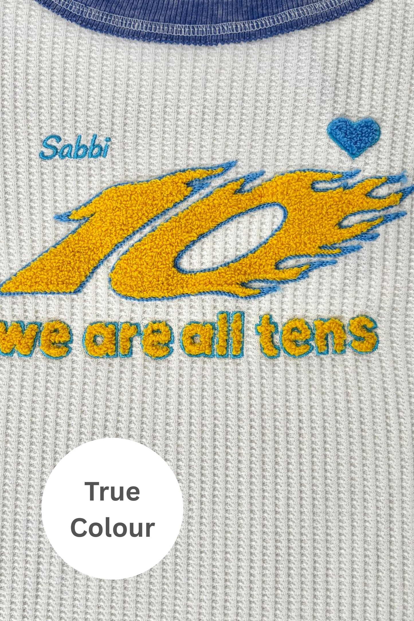 Sabbi - The Ten Energy Tee - Off White