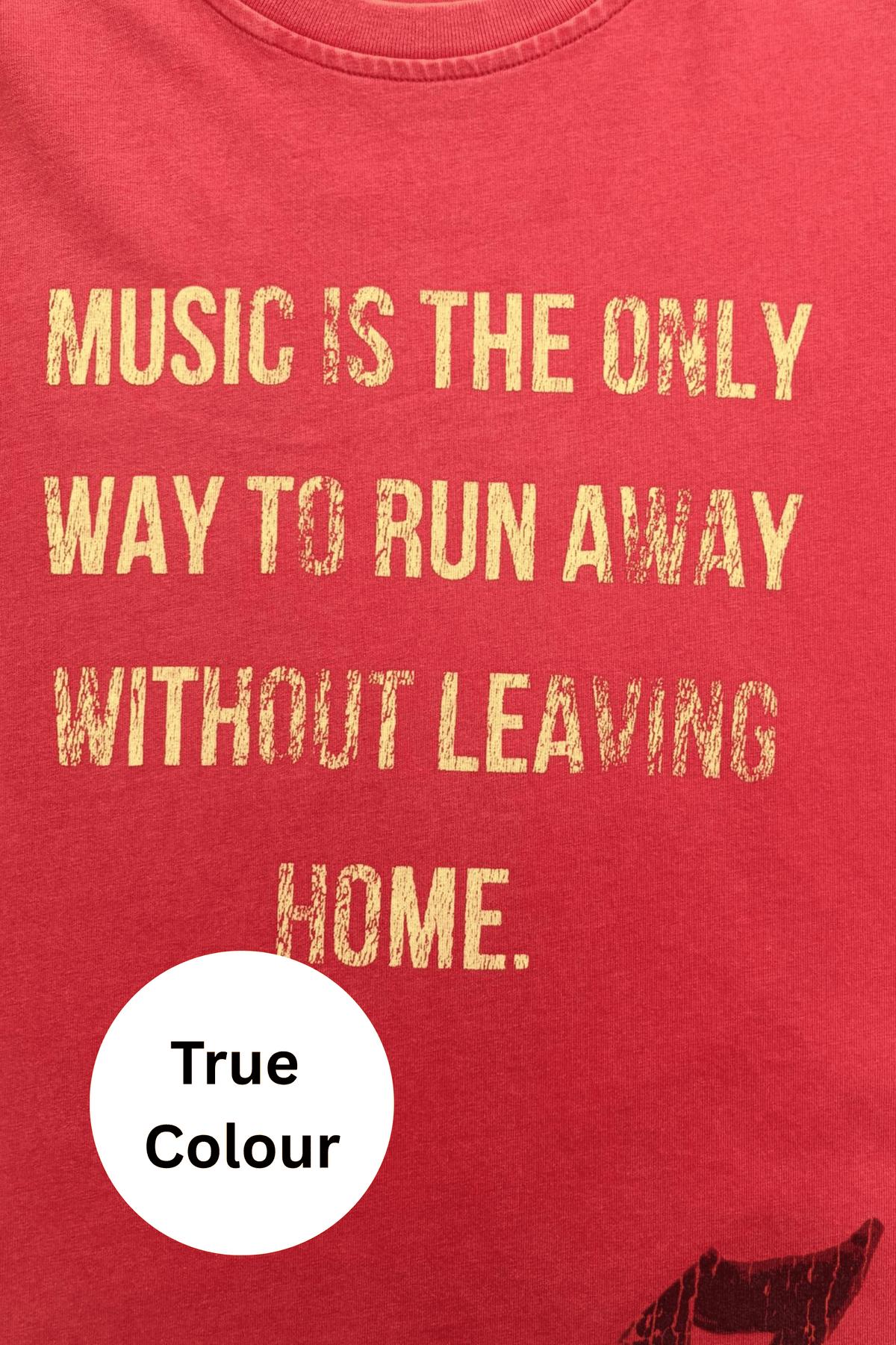 Sabbi - THE VINYL SHOP TEE - RED