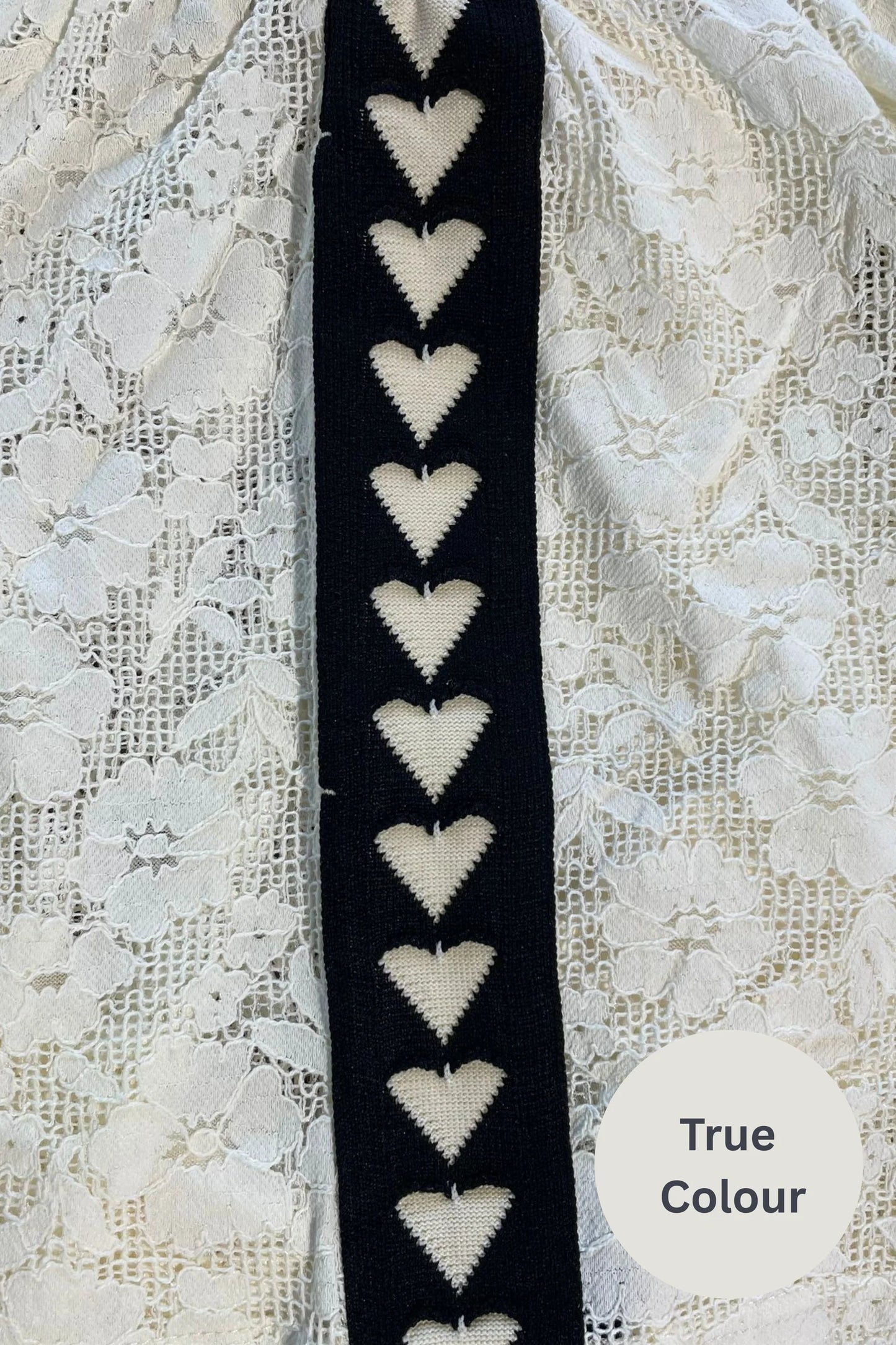 Sabbi - The Raving Hearts Lace Pant - Cream