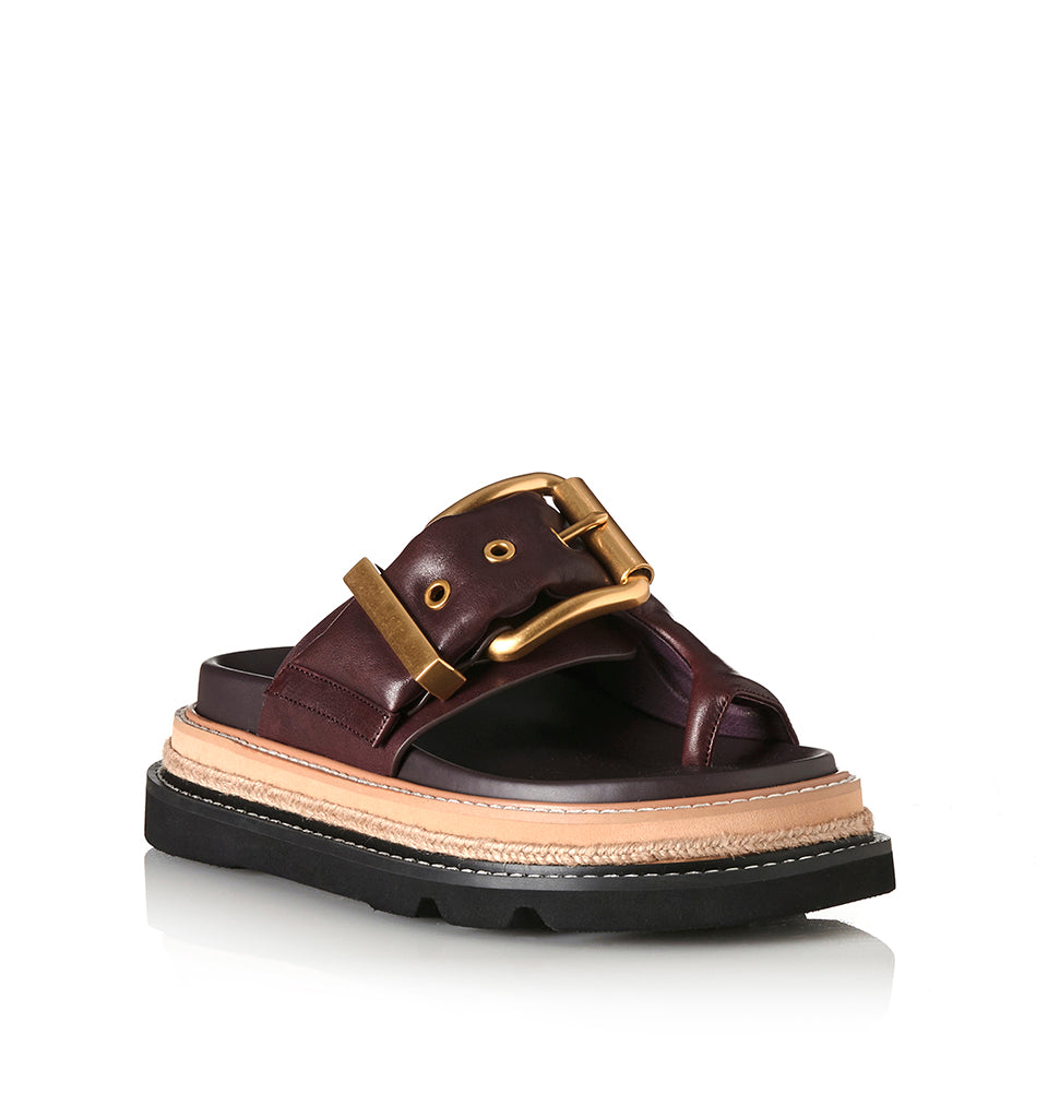 Alias Mae - Veeta - Burgundy Leather