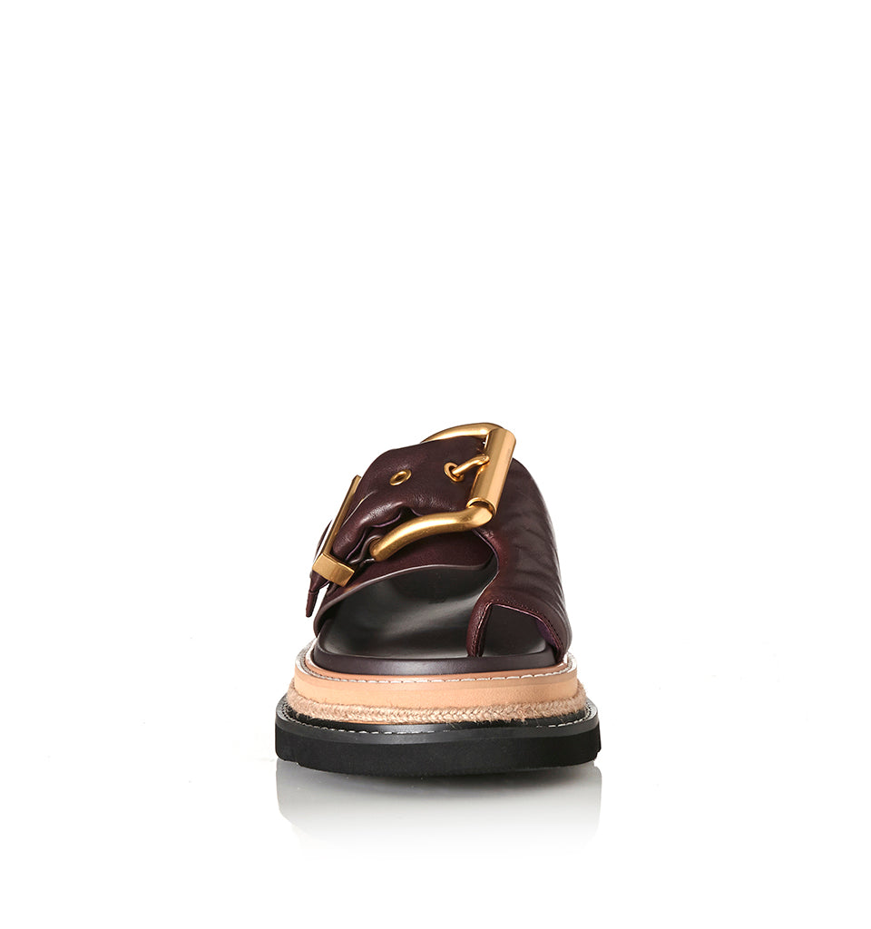 Alias Mae - Veeta - Burgundy Leather