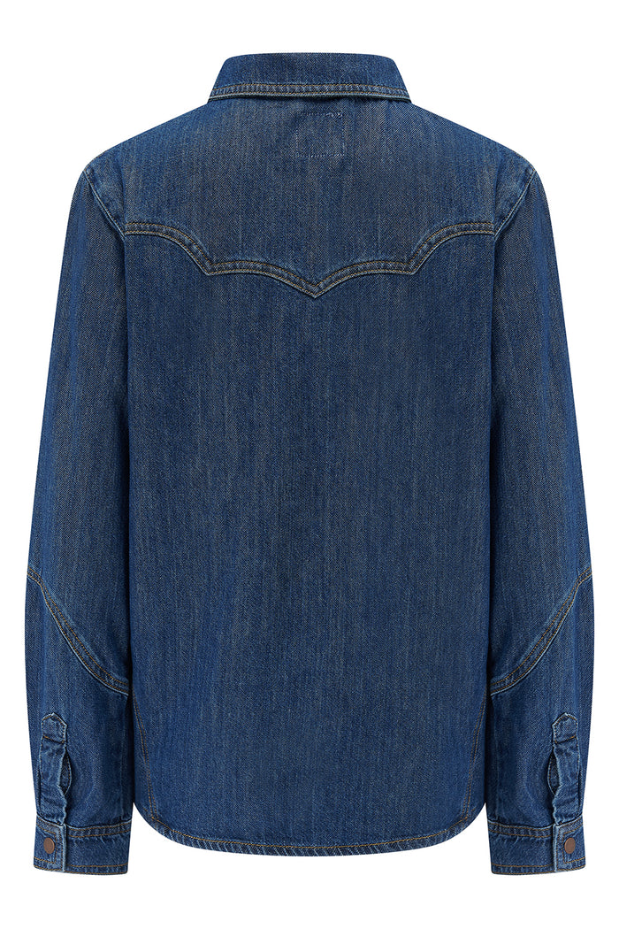 Seventy + Mochi - Mia Shirt - Idaho Vintage Denim