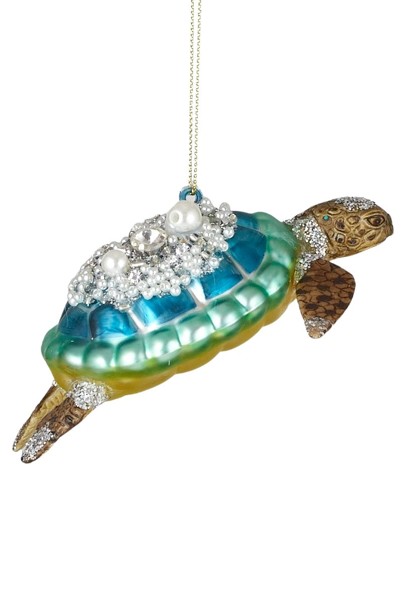 CTC - Turtle Glass Ornament