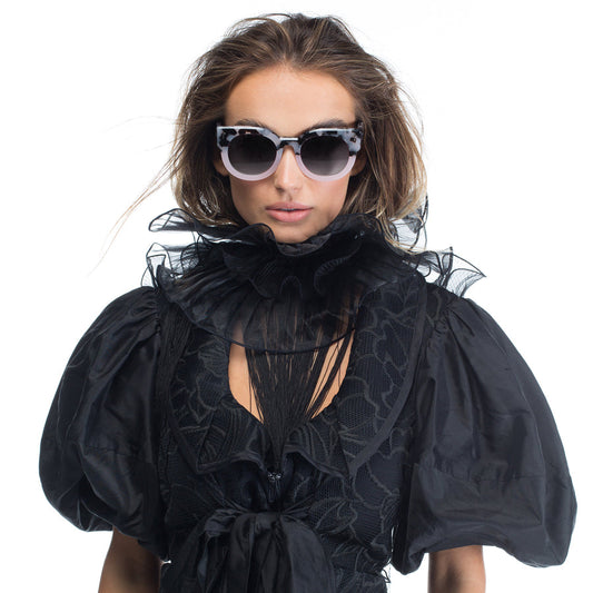 Valley Eyewear - A Dead Coffin Club - Baby Pink Tort - Polarised