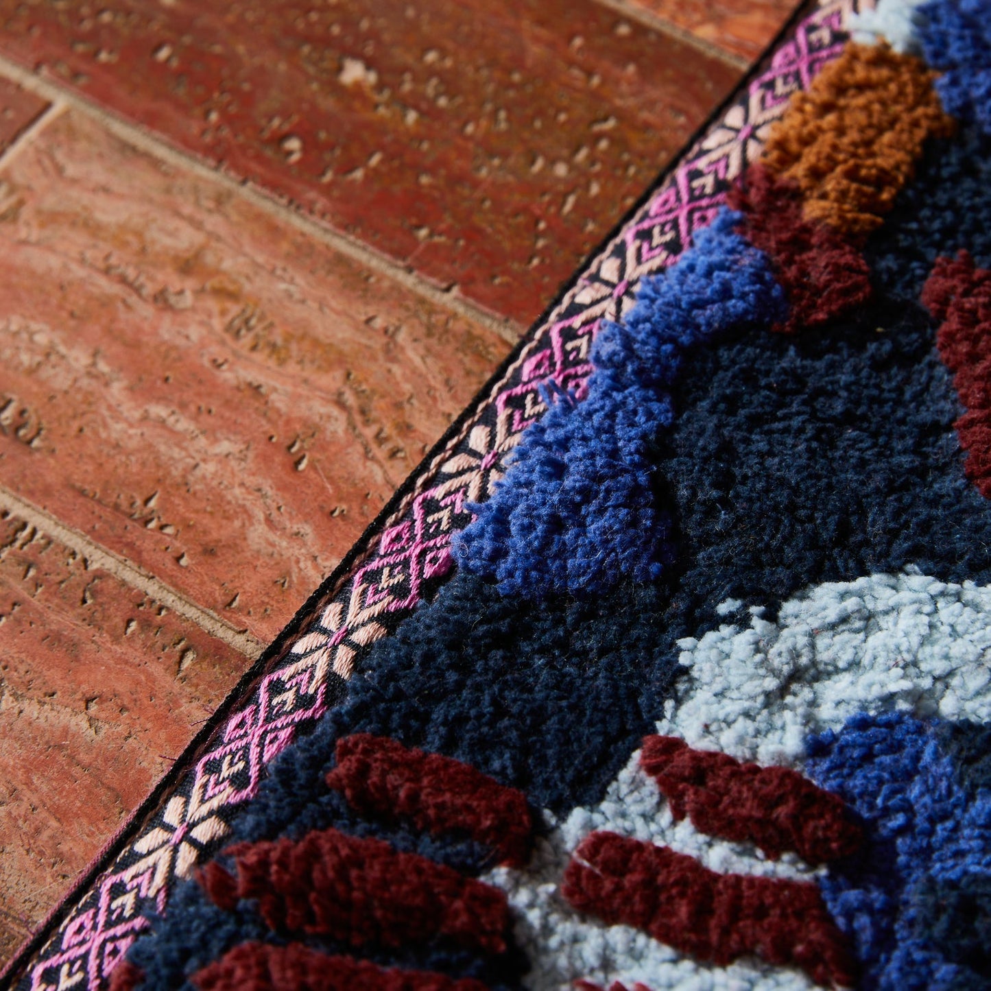 Sage X Clare - Eliza Bath Mat - Rosewood