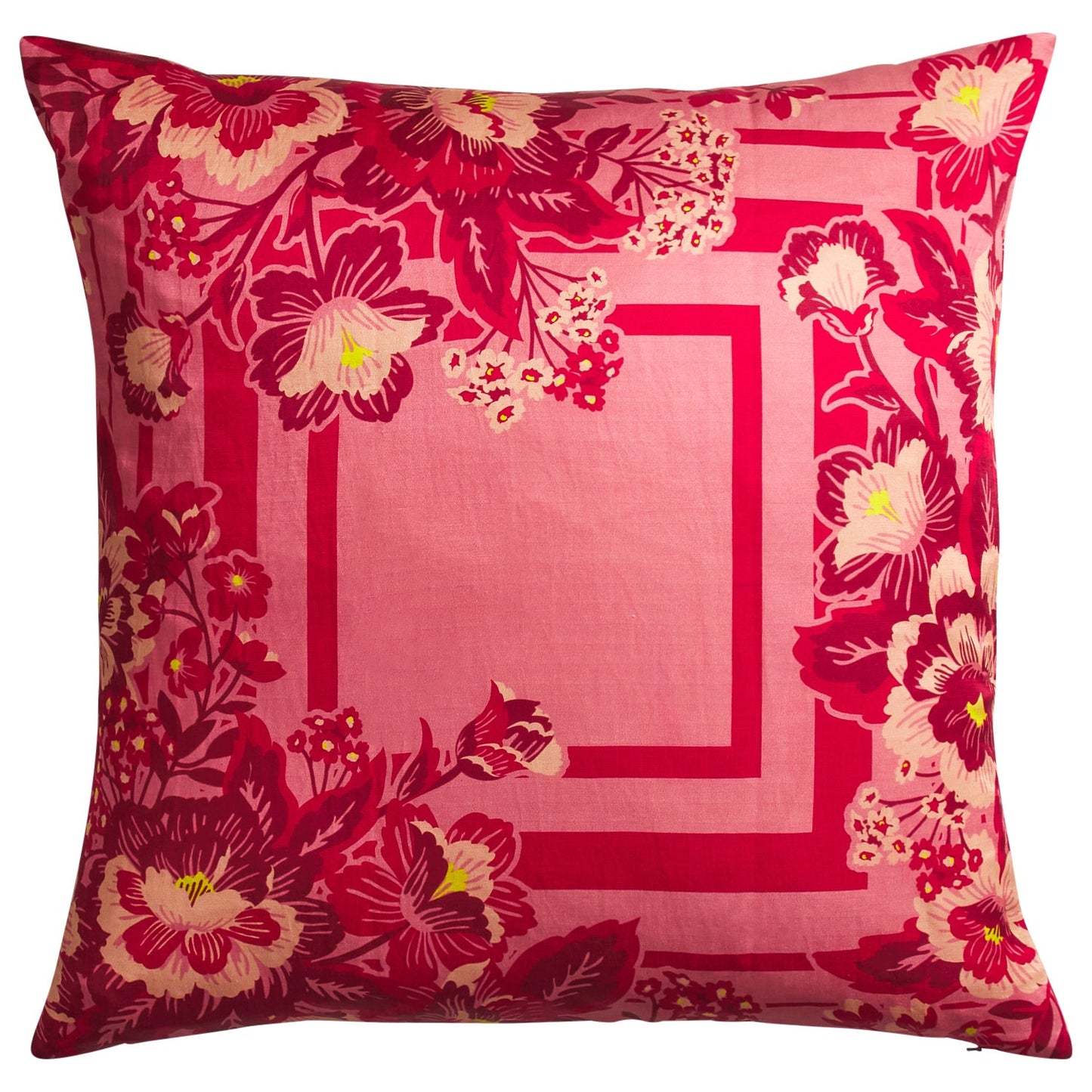 Sage X Clare - Eliza Silk Linen Cushion - Primrose