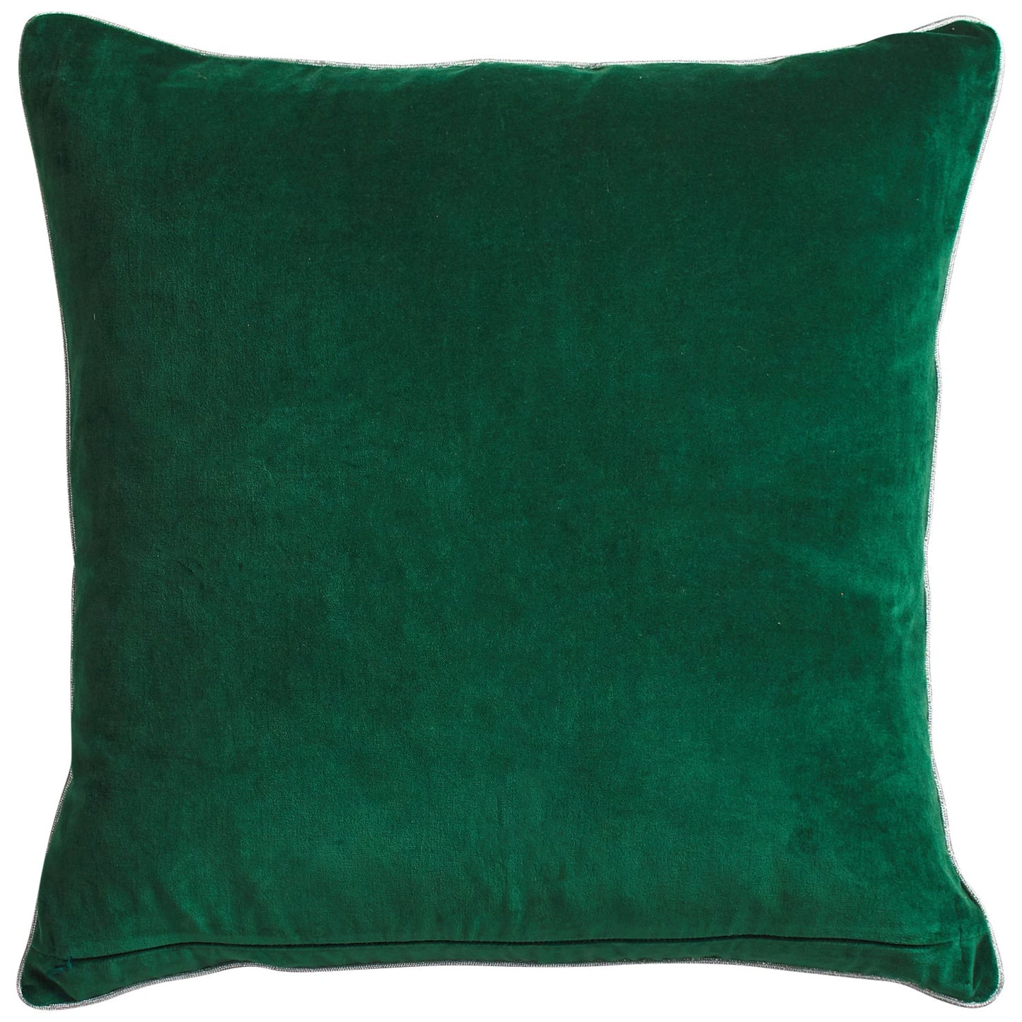 Sage X Clare - Ines Velvet Cushion - Verdant