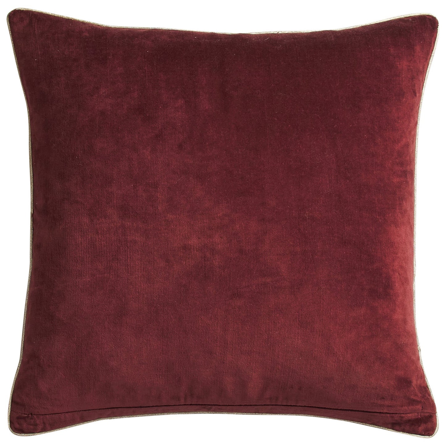 Sage X Clare - Ines Velvet Cushion - Burnt Sienna