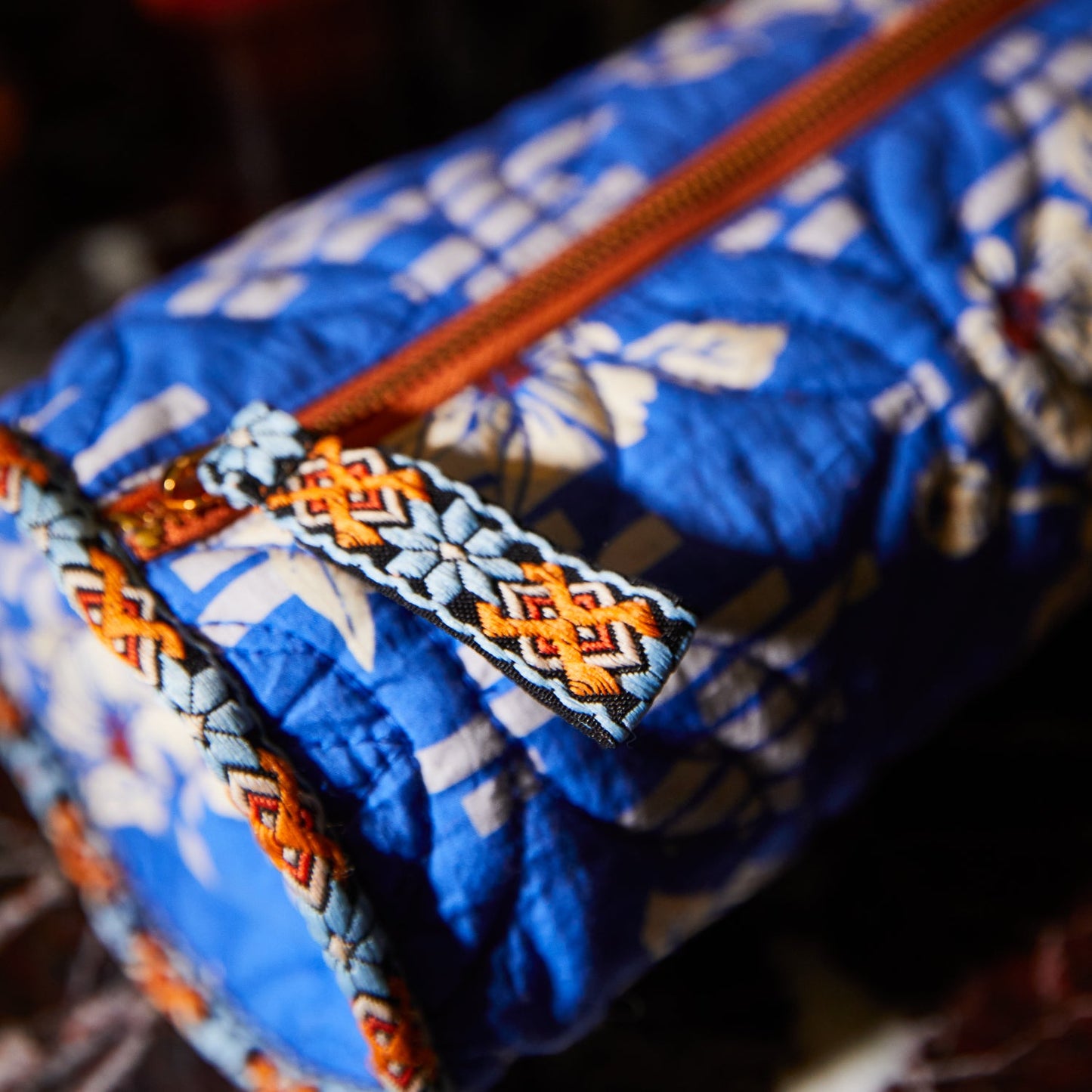 Sage X Clare - Marta Makeup Bag - Ultramarine