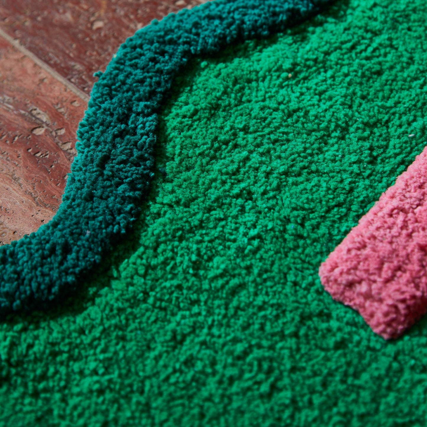 Sage X Clare - Amalie Nudie Bath Mat - Spring Green