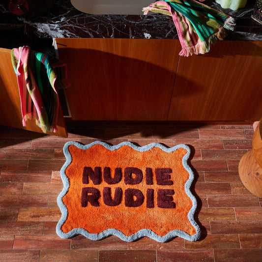 Sage X Clare - Amalie Nudie Bath Mat - Orangerie