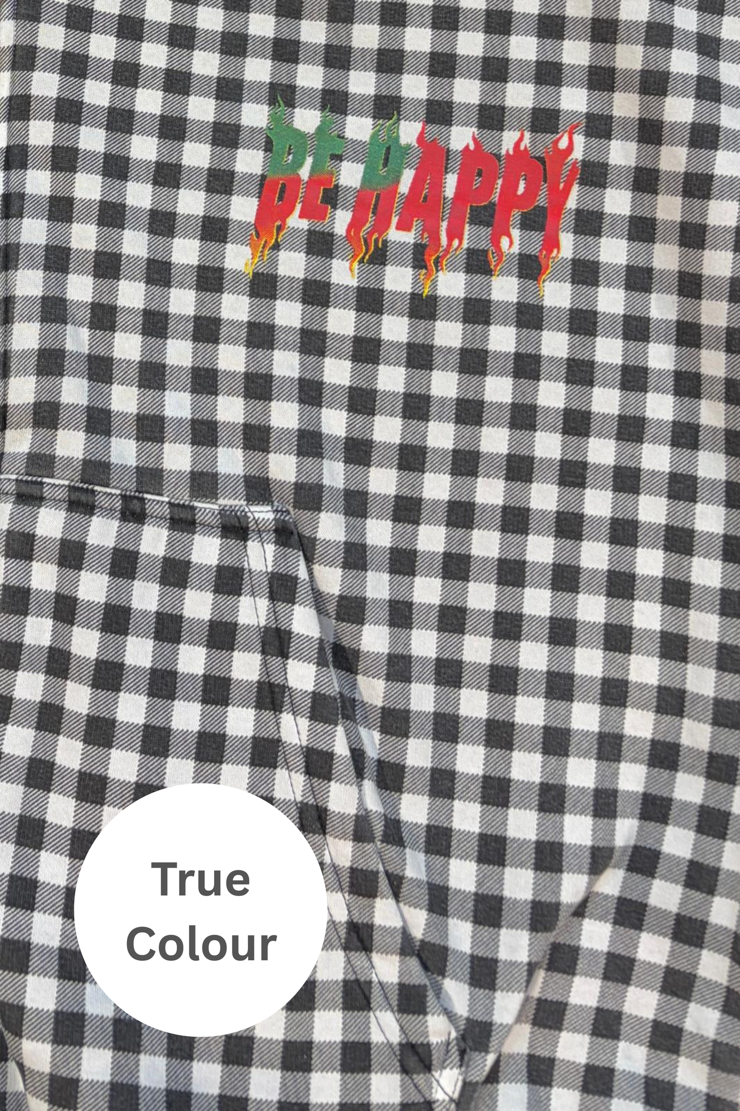 Sabbi - The Be Happy Padded Bomber - Gingham
