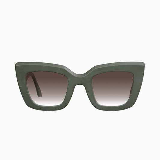 Valley Eyewear - Brigada - Matte Army Green / Brown Gradient Lens
