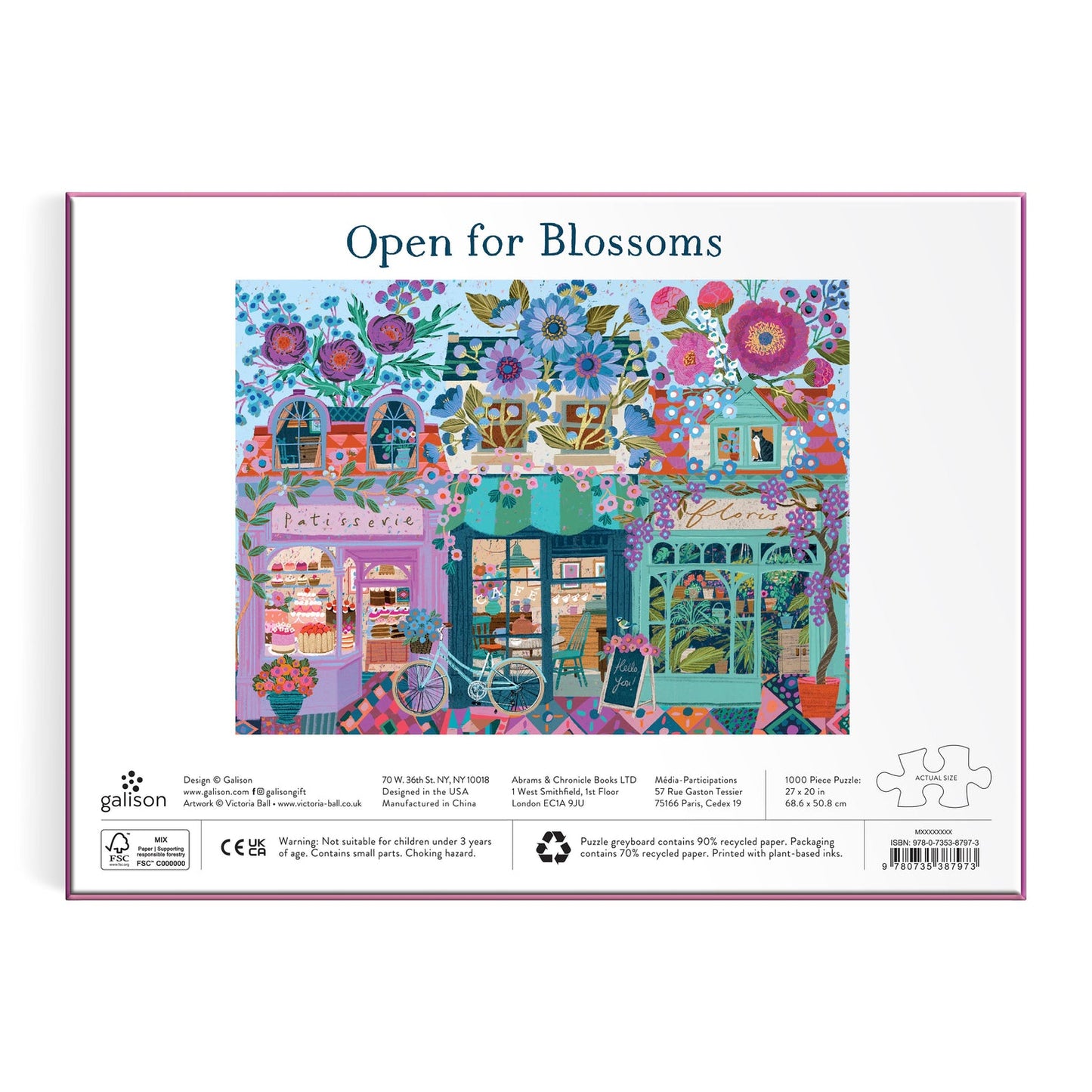 Victoria Ball - Open For Blossoms - 1000pc Puzzle
