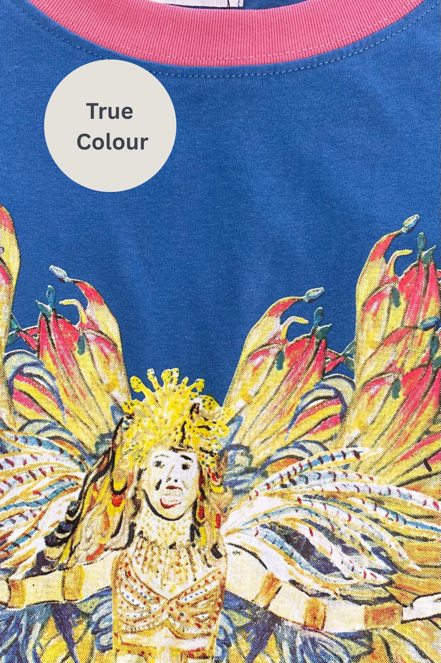 Sabbi - The Very Oversized Carnivale Tee - Blue