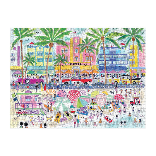 Michael Storrings - South Beach Miami - 1000pc Puzzle