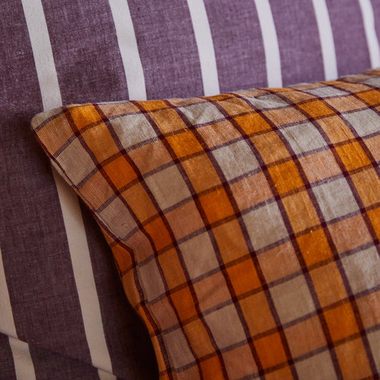 Sage X Clare - Marquis Linen Euro Pillowcase Set - Kent