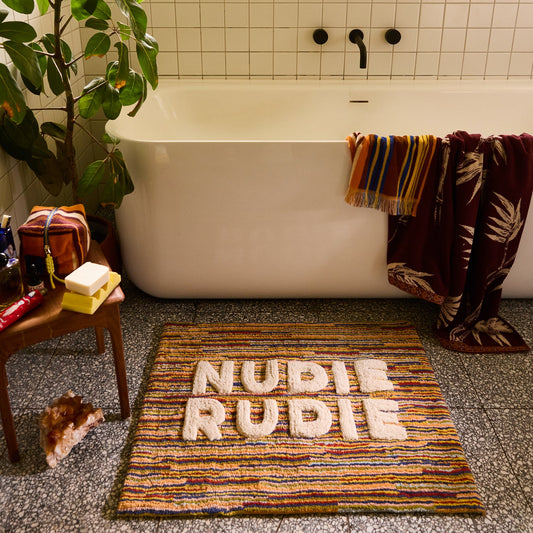 Sage X Clare - Tula Nudie Bath Mat - Burnt Sienna
