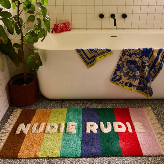 Sage X Clare - Martina Nudie Rudie Bath Runner - Russet