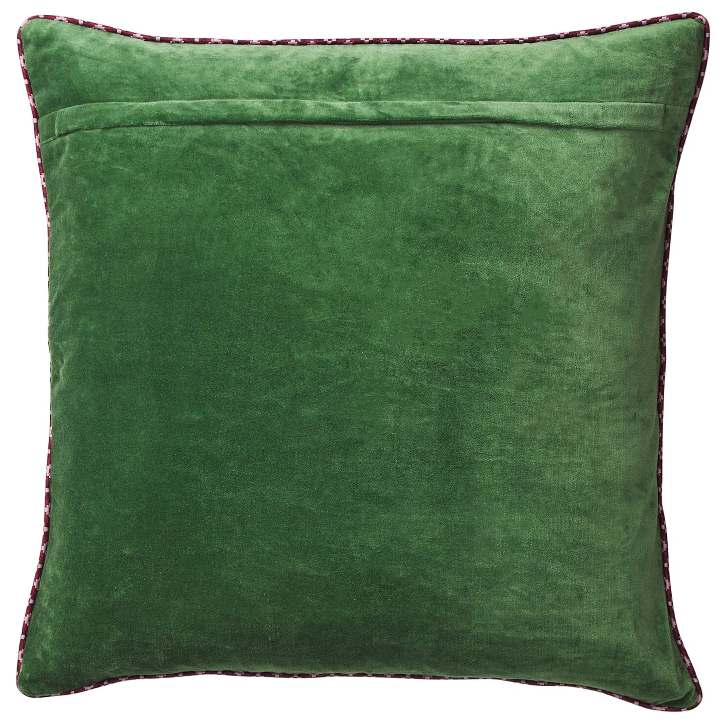 Sage X Clare - Marnie Velvet Cushion - Hunter Green