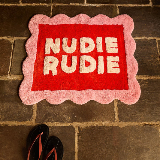 Sage X Clare - Romy Nudie Bath Mat - Poppy